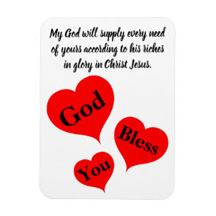 God zegene jou magneet