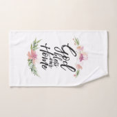 God zegene ons huis bad handdoek (Handdoek)