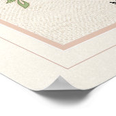 God zegene ons huis: Gepersonaliseerd Poster (Hoek)