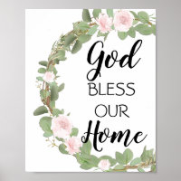 God zegene ons huis