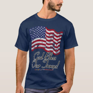 God zegene onze troepen! t-shirt