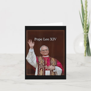 God zegene Paus Leo XIV 1 Kaart