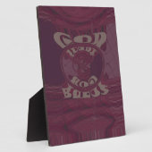 God zegene u Giraffes Art Print / Design Fotoplaat (Zijkant)