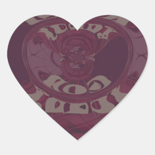 God zegene u Giraffes Art Print / Design Hart Sticker