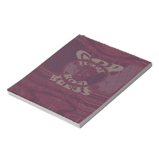 God zegene u Giraffes Art Print / Design Notitieblok (Gedraaid)