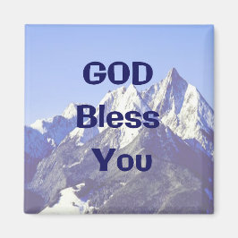 GOD zegene U magneet