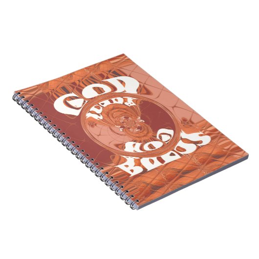 God zegene u met het Inspirerend tekstontwerp. Notitieboek (Rechterzijde)