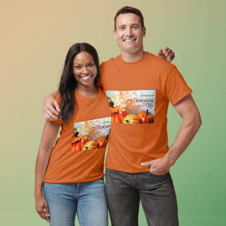God zegene u op de Dag van de Thanksgiving T-shirt
