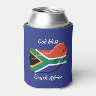 GOD ZEGENE ZUID-AFRIKA Custom Keepsake Blikjeskoeler