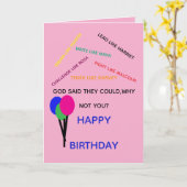 God Zeggen Kaart (Gele Bloem)