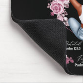 God zegt dat ik Melanine Black History Maand Afrik Muismat (Hoek)