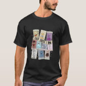God zegt dat ik vrolijke Swiftmas Christmas Tarot  T-shirt (Voorkant)