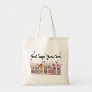 God zegt dat je Christelijk bent Tote Bag