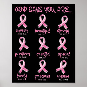 God zegt dat je een Christelijke overlevende van b Poster