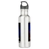 God zei licht - Maxwell physics vergelijkingen Waterfles (Achterkant)