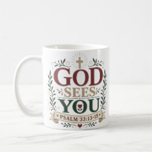 God Ziet Je Doop Geschenk Koffiemok