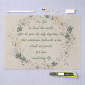 God zij dank hield het wereldpapier voor de wilde  tissuepapier (Craft)