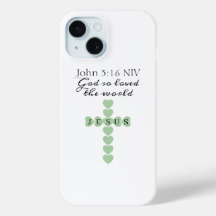 God Zo Loved de Wereld Groen Hart Kruis