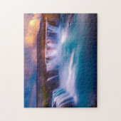 Goðafoss Waterfall IJsland Legpuzzel (Verticaal)