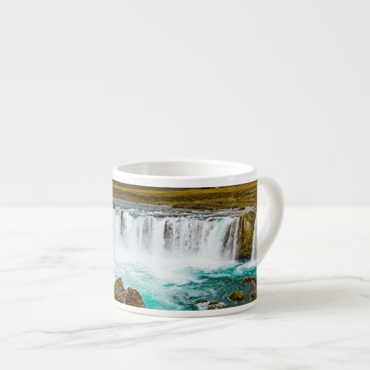 Godafoss waterval, IJsland Espresso Kop (Voorkant rechts)
