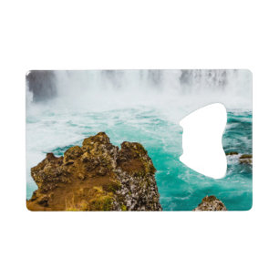 Godafoss waterval, IJsland Kredietkaart Flessenopener