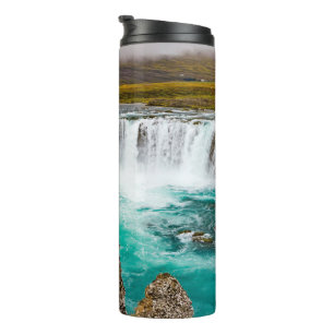 Godafoss waterval, IJsland Thermosbeker