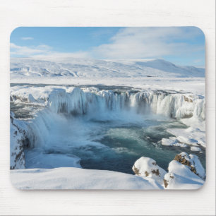 Godafoss Waterval Landschap Muismat