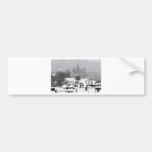 Godalming Snow Bumpersticker (Voorkant)