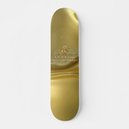 Godcoin Gold à la demande Gold Skateboard (Devant)