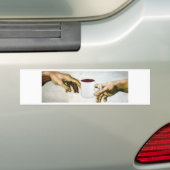 Goddank voor koffie bumpersticker (Op auto)