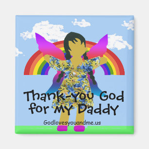 Goddank voor mijn papa magneet
