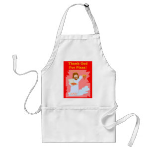 Goddank voor Pizza Apron Standaard Schort