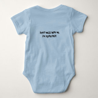 Goddelijk beschermde babykleding romper