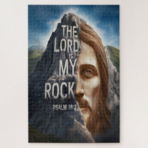 Goddelijk Geloof: De Heer is mijn rots Legpuzzel
