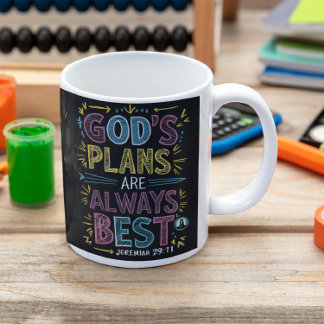 Goddelijk ontwerp: Gods plannen zijn altijd het be Koffiemok