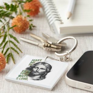 Goddelijk verzoek: Laat me uw wegen kennen, o Heer Sleutelhanger