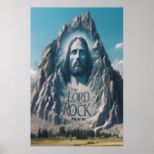 Goddelijke aanwezigheid tussen de bergen poster (Voorkant)