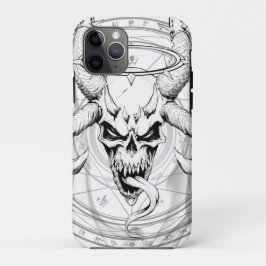 Goddelijke Arcane Skull of Death White iPhone 11 Pro Hoesje