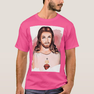 Goddelijke barmhartigheid Jezus - Jezus vertrouw i T-shirt