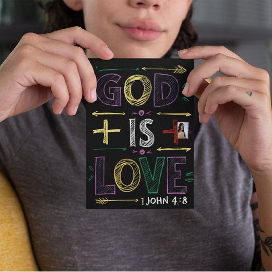 Goddelijke bevestiging: God is liefde Briefkaart