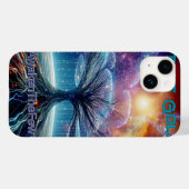 goddelijke bloem Case-Mate iPhone case (Achterkant (horizontaal))