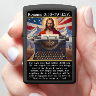 Goddelijke Boodschap: Jezus, Typewriter, American