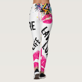 Goddelijke Cultuur Handtekening Grote Kat Graphic  Leggings