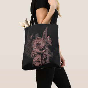 Goddelijke Fout - Techno-Gothic Streetwear Design Draagtas