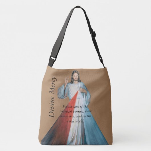 goddelijke genade crossbody tas (Achterkant)