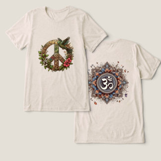 Goddelijke Harmonie: De ॐ Mandala Tri-Blend Shirt