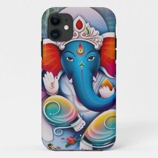 Goddelijke Heer Ganesh Collectie iPhone 11 Hoesje