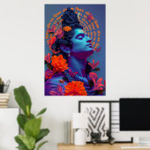 Goddelijke Heer Shiva Poster (Thuiskantoor)