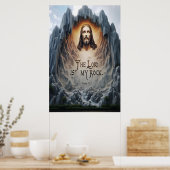 Goddelijke Hemelvaart: De Heer is mijn rots Poster (Keuken)