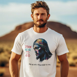 Goddelijke Inspiratie: Trek dicht bij God T-shirt